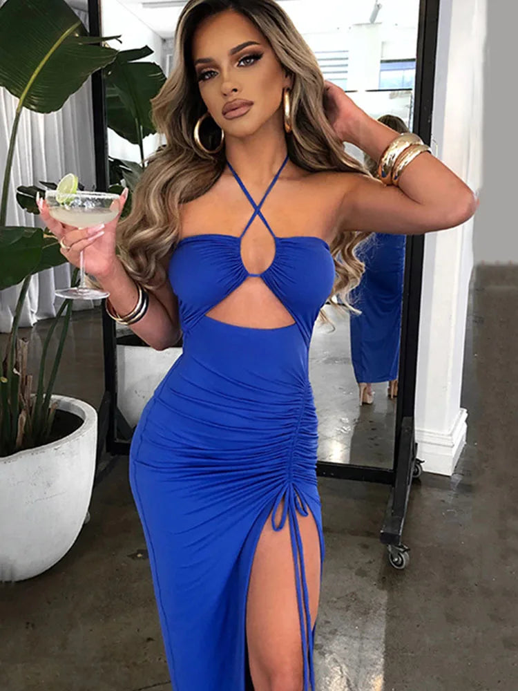 Sexy Female Backless Dress Women's Dress