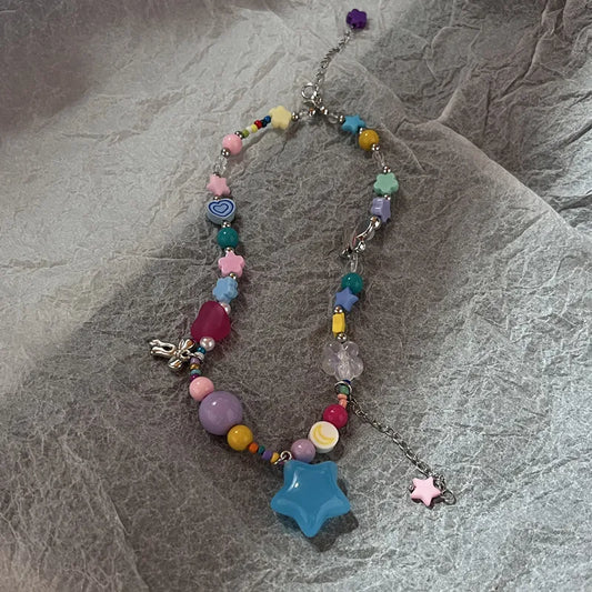 Boho Pendant Necklace for Women 